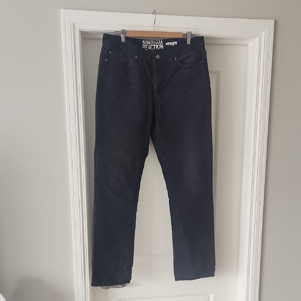 Kenneth Cole Reaction Blue Straight Jeans